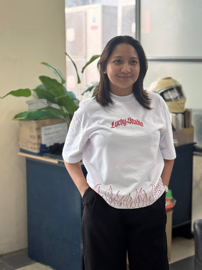 Cropped boxy lucky-graphic